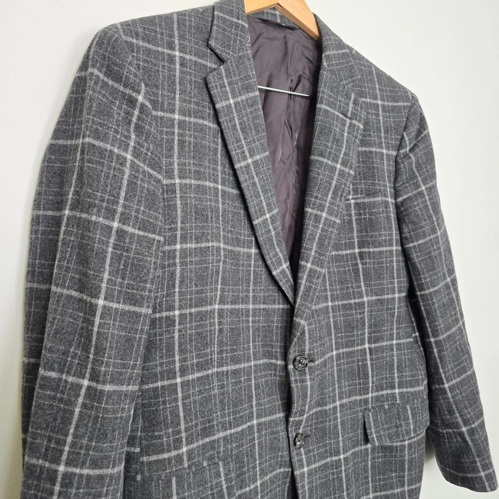Brooks Brothers Mens 1818 Madison Lambswool Sport Coat 42R Preppy Dark Academia